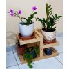 Ecopot Mini Wooden Stand Holder for Plant Pots